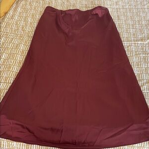Abercrombie & Fitch Copper colored A-Line Skirt